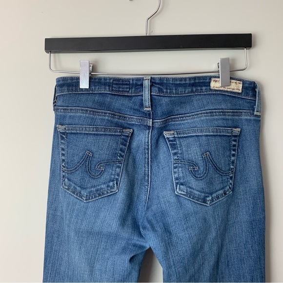 [Adriano Goldschmied] Medium Wash Low Rise The Silt Cigarette Leg Denim Jeans - Picture 10 of 10